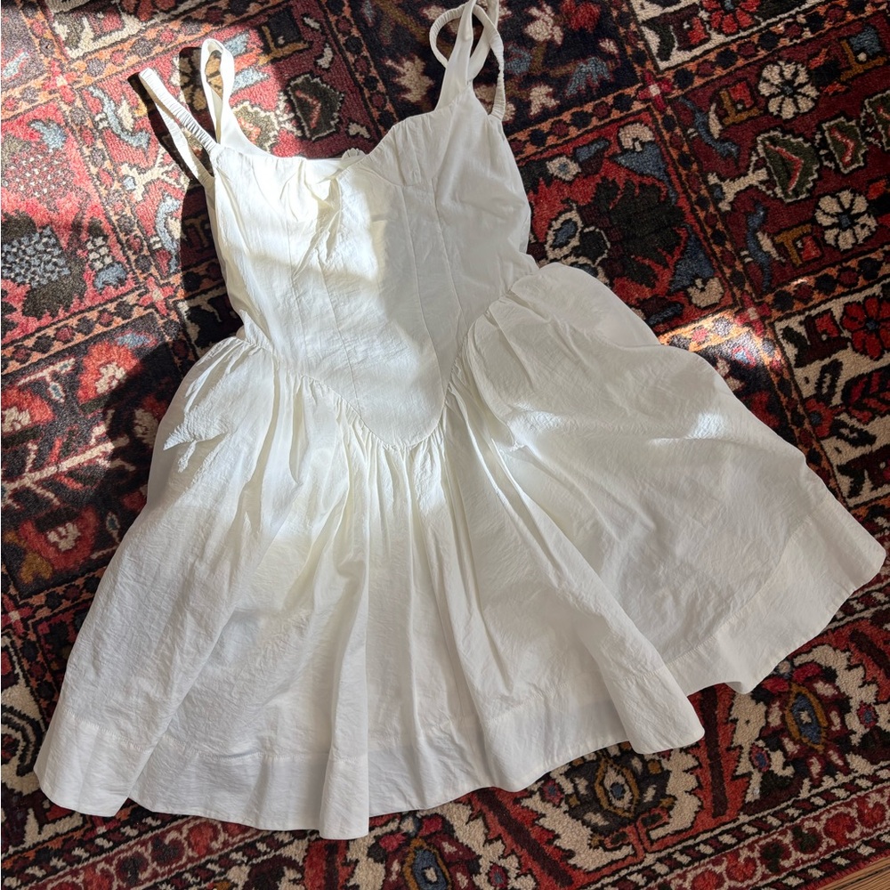 Shushu Tong sleeveless white dress